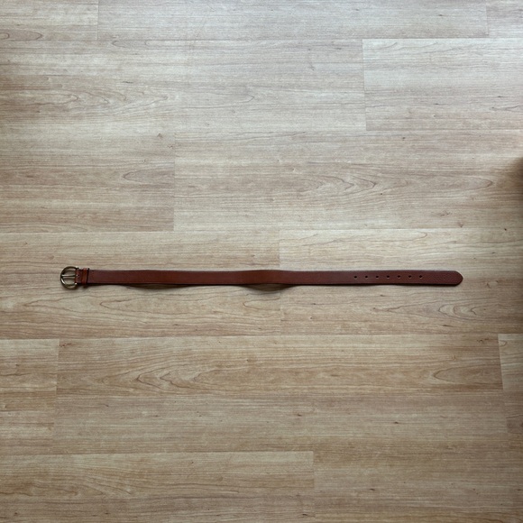 J. Crew Italian Leather Belt (Dark Brown) - Picture 4 of 7